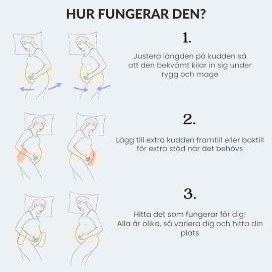 SweetNap - Graviditetskudde